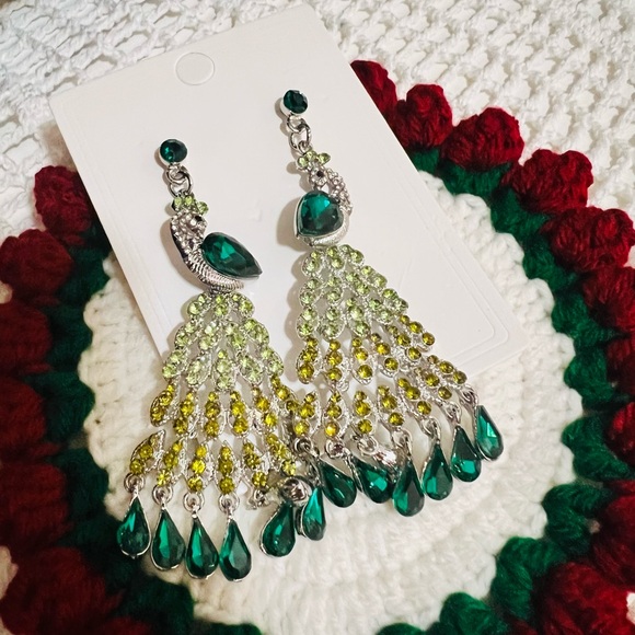 Gold Filigree Statement Earrings with Intricate Design - Picture 4 of 5